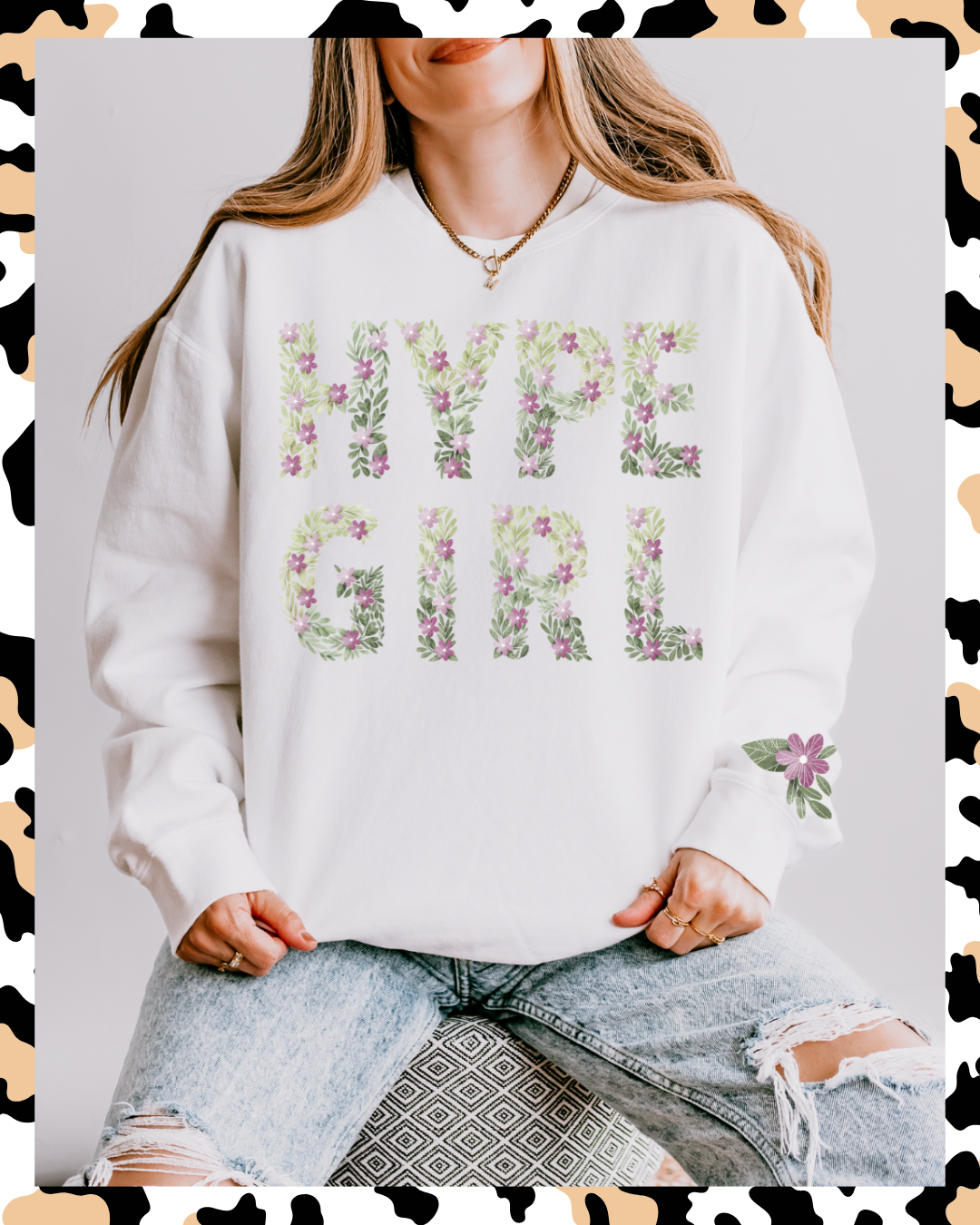 Floral Hype Crewneck