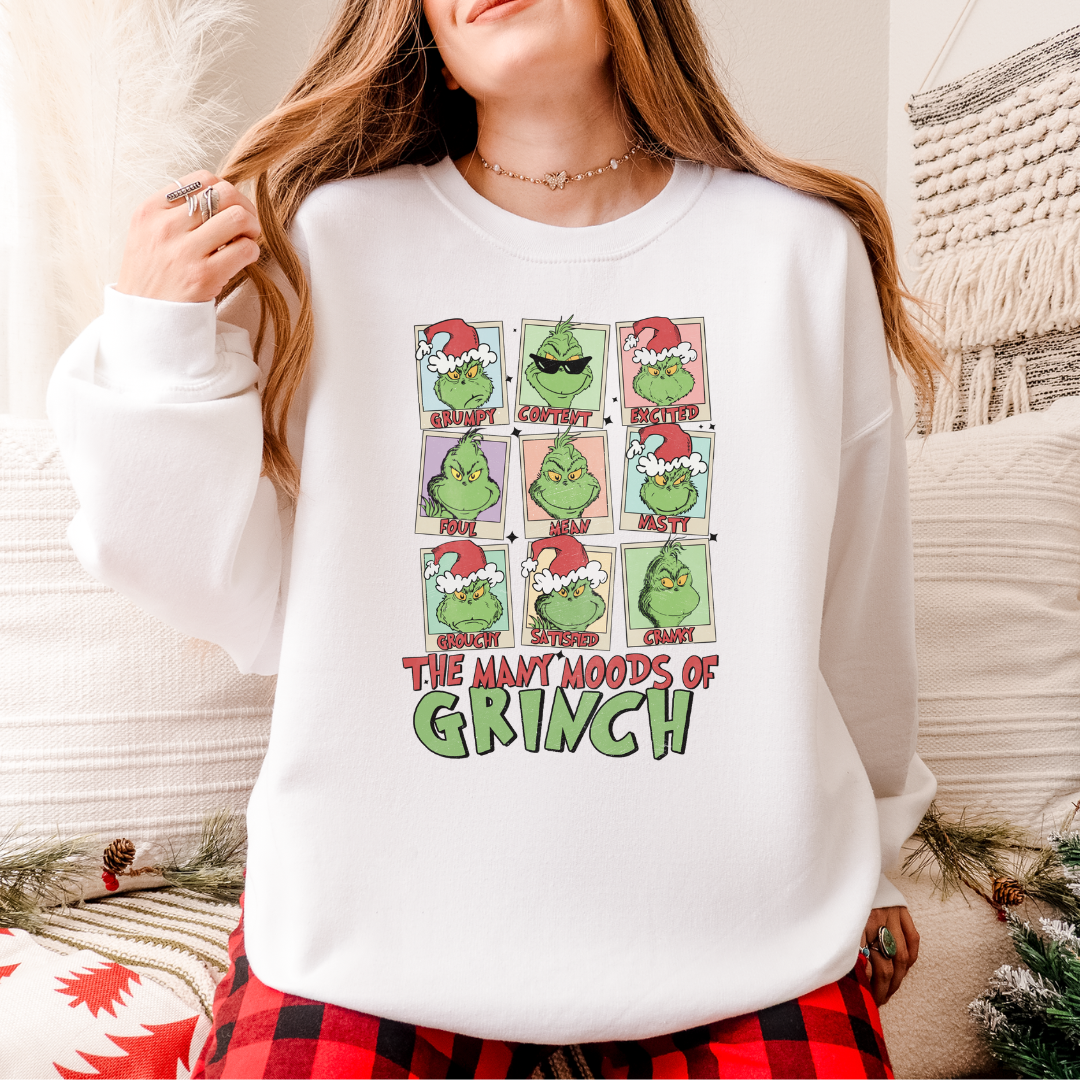 Grinch Moods Crewneck