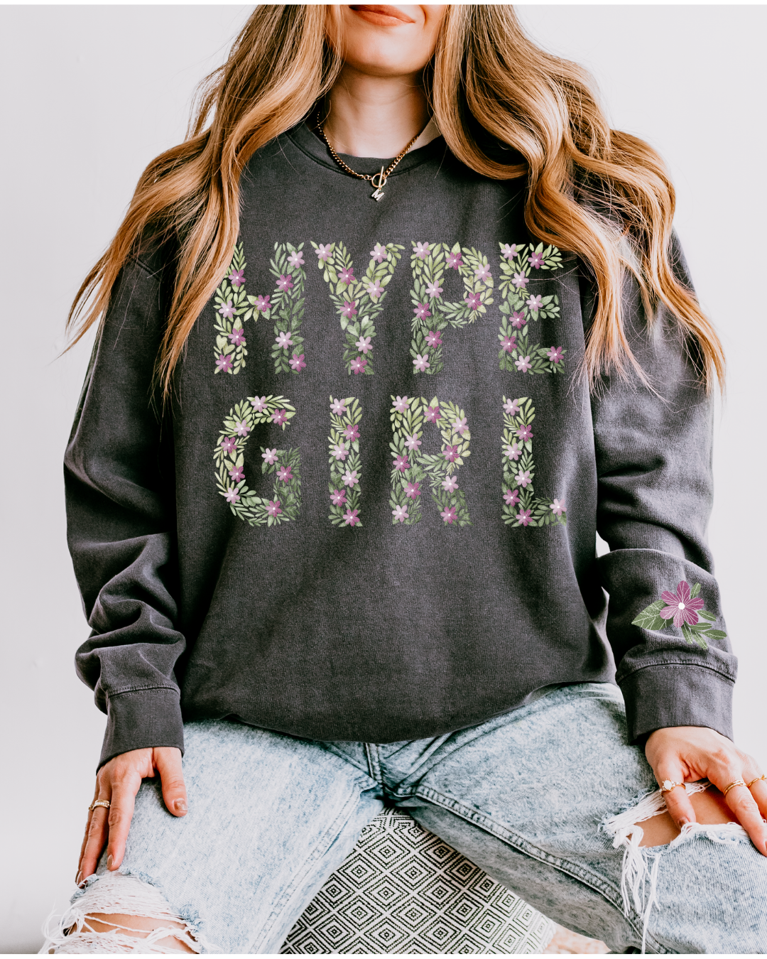 Floral Hype Crewneck