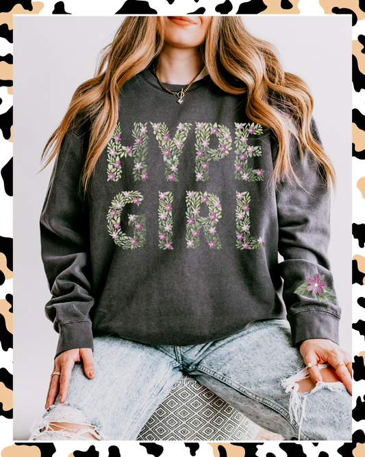 Floral Hype Crewneck