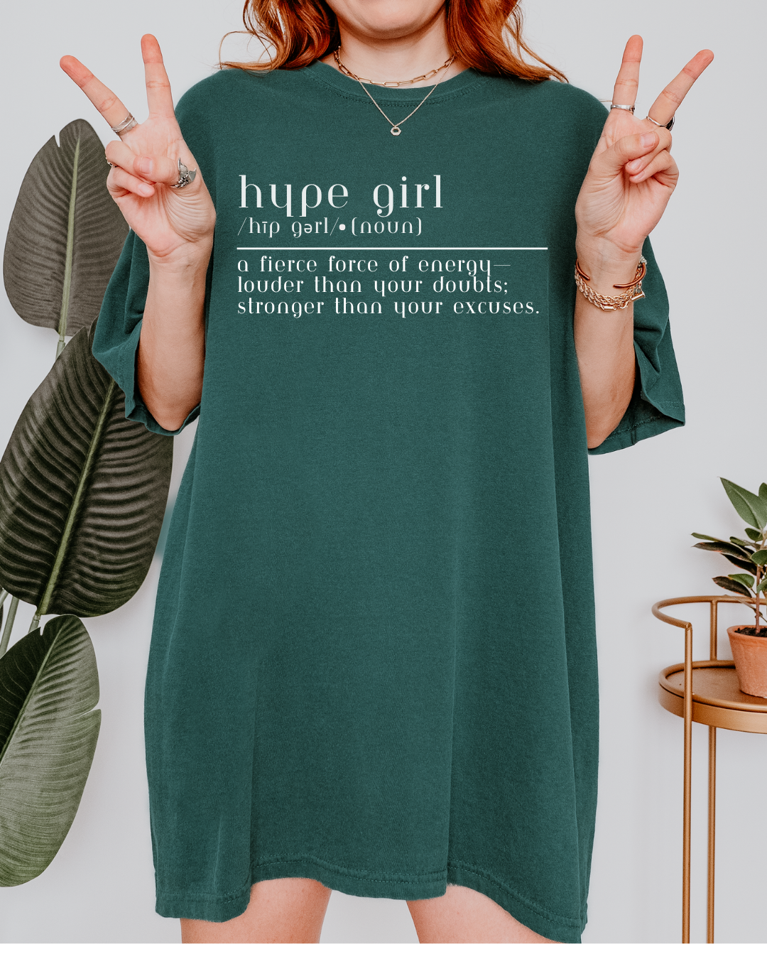 Definition of a Hype Girl Tee