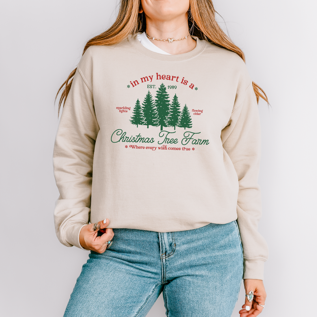 Christmas Tree Farm Crewneck