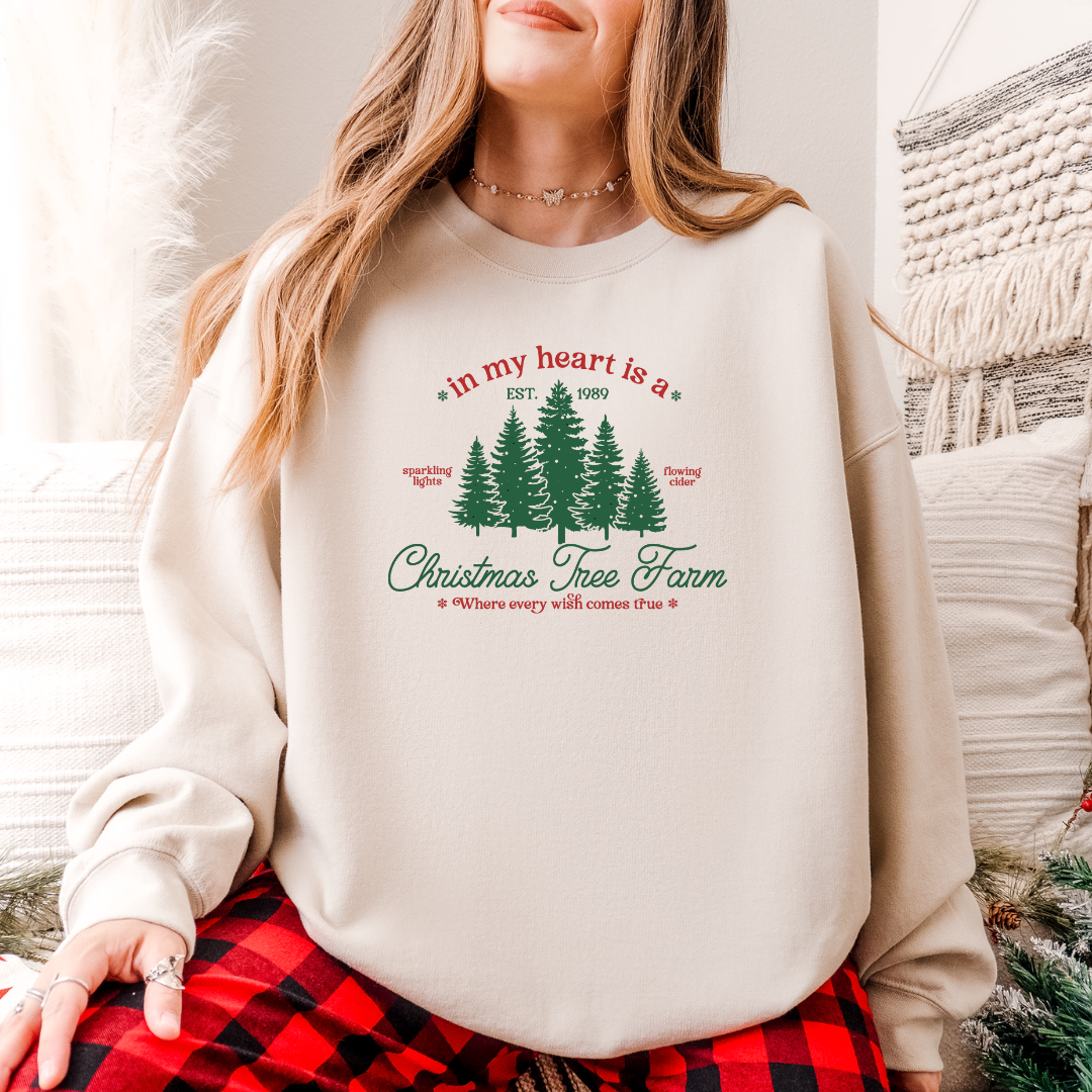 Christmas Tree Farm Crewneck