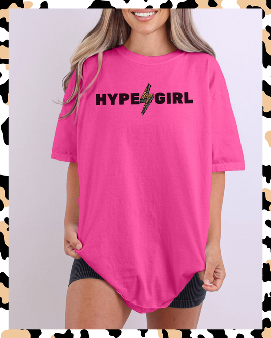Neon Hype Girl Bolt Tee