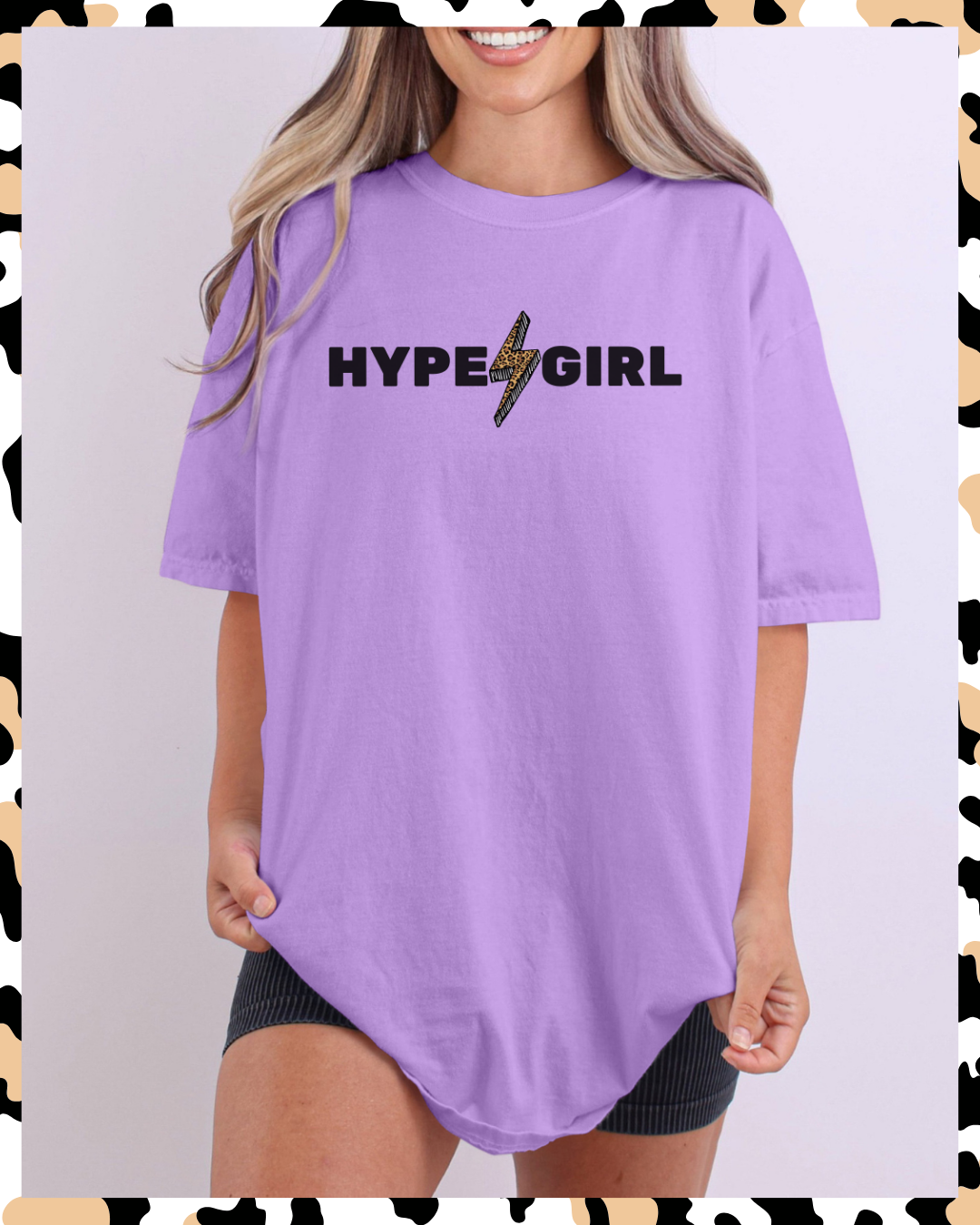 Neon Hype Girl Bolt Tee
