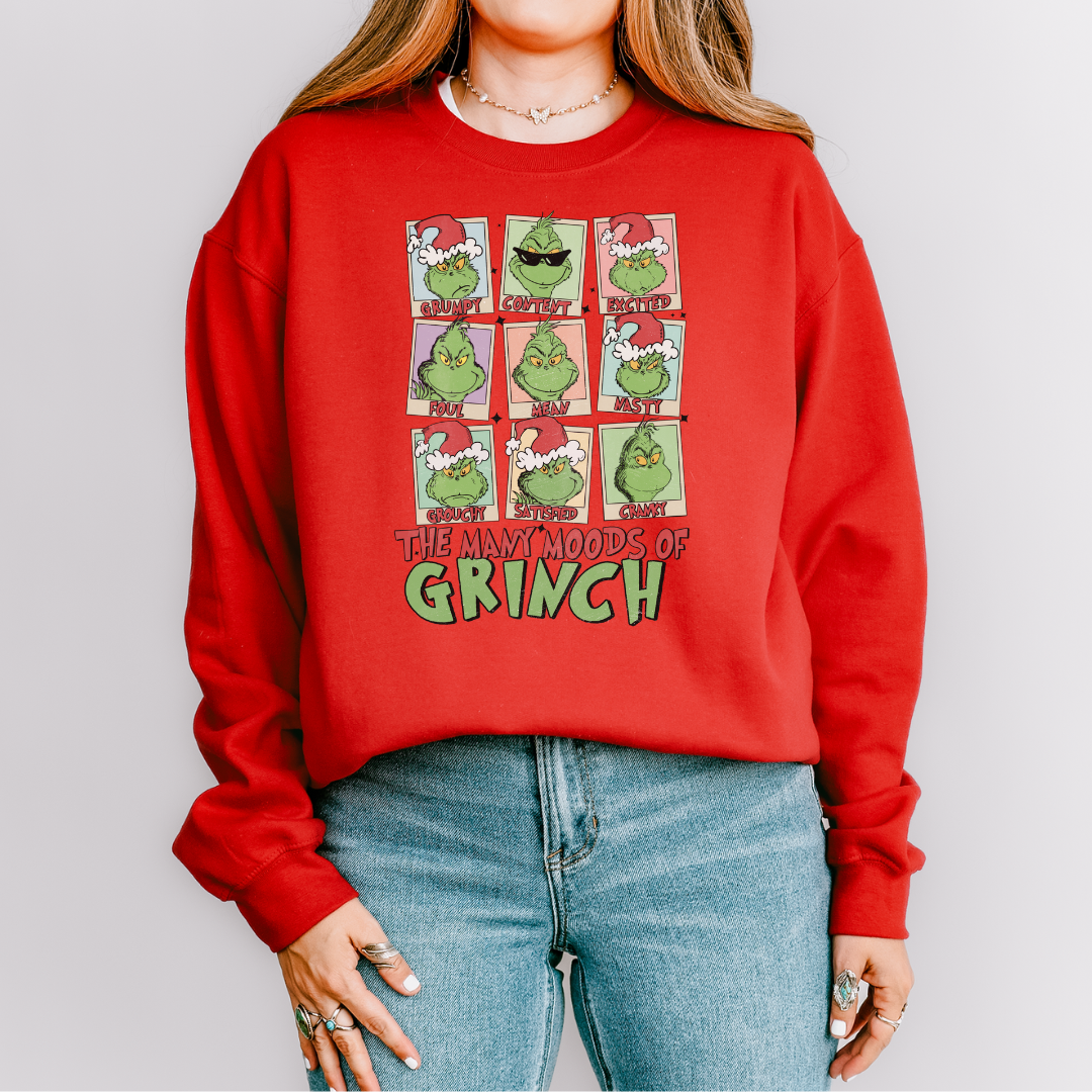 Grinch Moods Crewneck