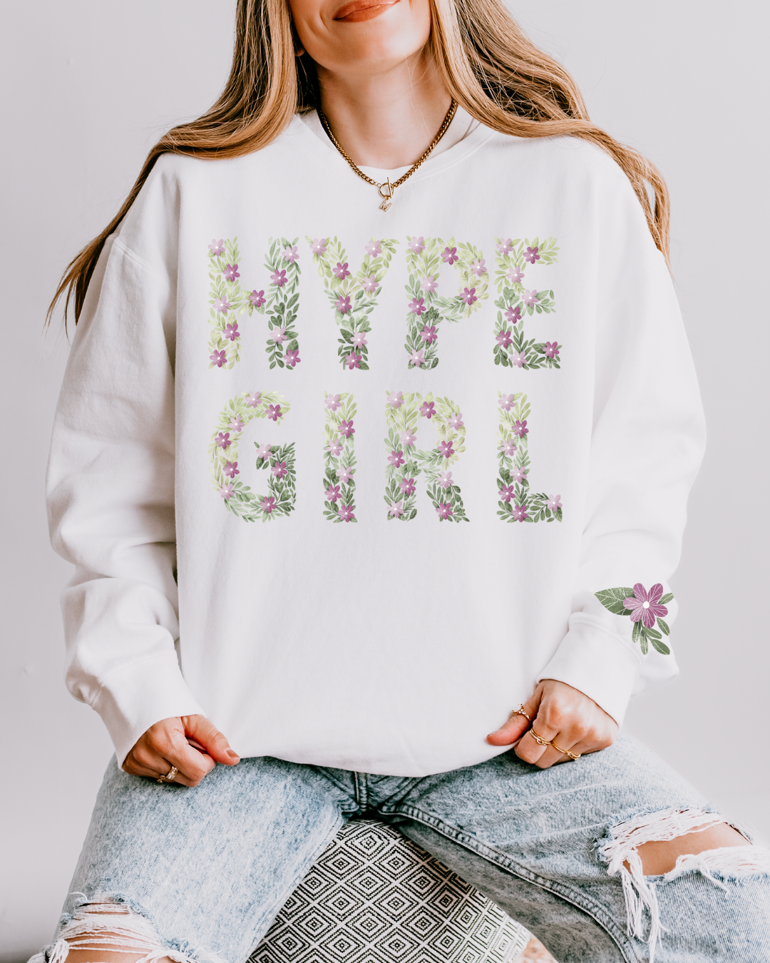 Floral Hype Crewneck