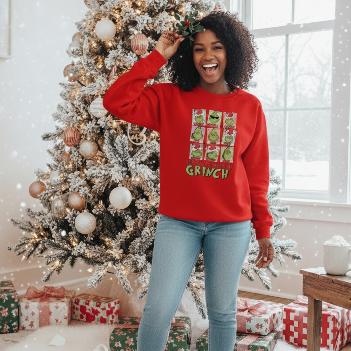 Grinch Moods Crewneck